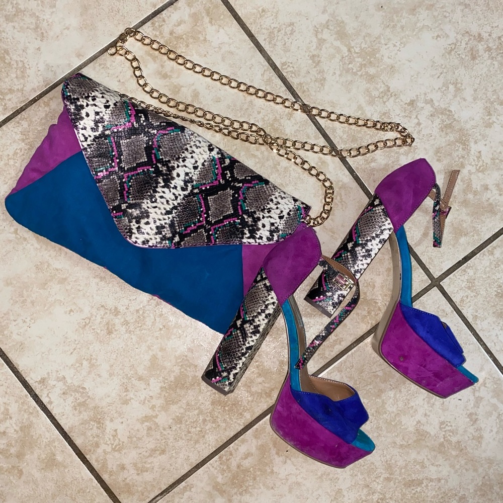 Steve madden Shoes and hand bag